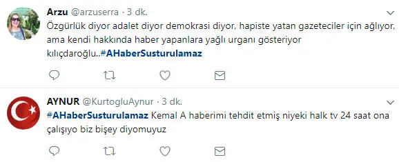 Millet kanalına sahip çıktı: #AHaberSusturulamaz
