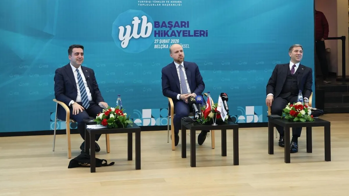 Başarı Hikayeleri Brüksel’de buluştu: YTB paneli düzenlendi! Başarı Hikayeleri Brüksel’de buluştu: YTB paneli düzenlendi!