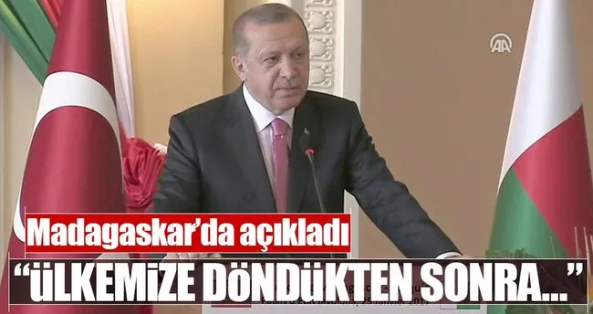 Erdoğan, Anayasa değişiklik teklifini ne zaman onaylayacağını açıkladı
