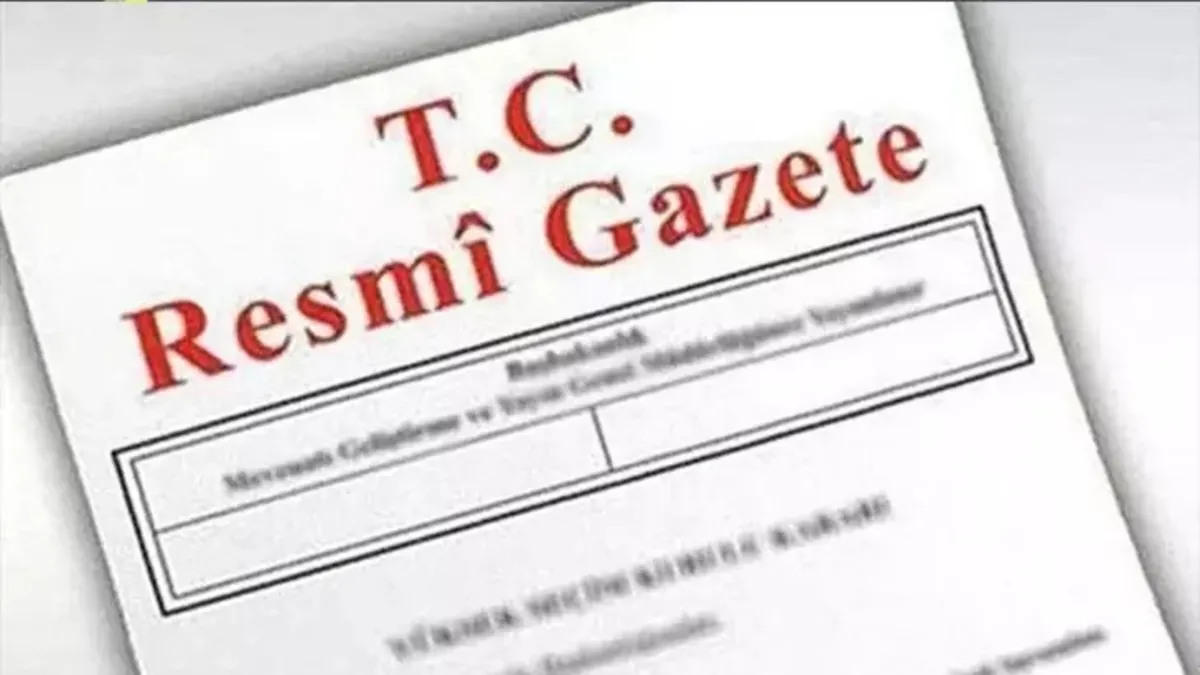 Atama kararları Resmi Gazete’de yayımlandı! Atama kararları Resmi Gazete’de yayımlandı!