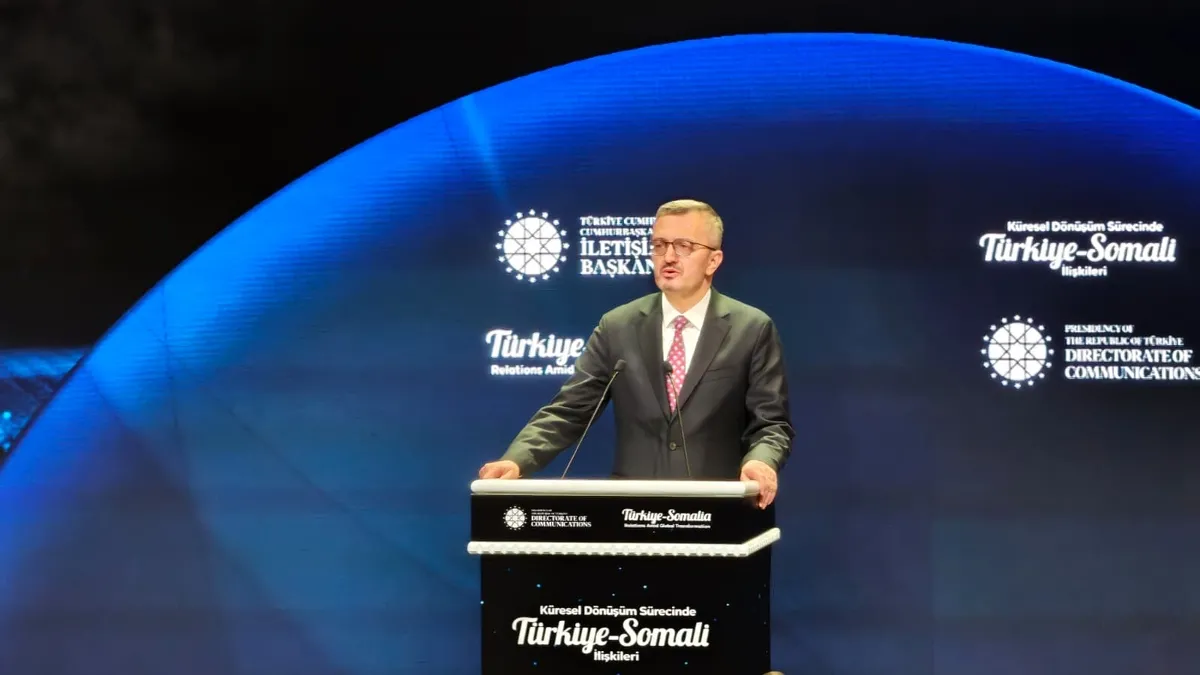 İletişim Başkanı Duran’dan dünyaya Somali mesajı: “Asla göz yummayacağız!” İletişim Başkanı Duran’dan dünyaya Somali mesajı: “Asla göz yummayacağız!”