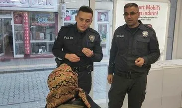 Polisin dikkati yaşlı kadının 100 bin lirasını kurtardı #kastamonu