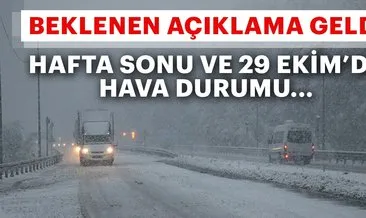Meteoroloji’den son dakika hava durumu açıklaması! Son verilerle hava durumu raporu! İstanbul’a kar ne zaman yağacak?