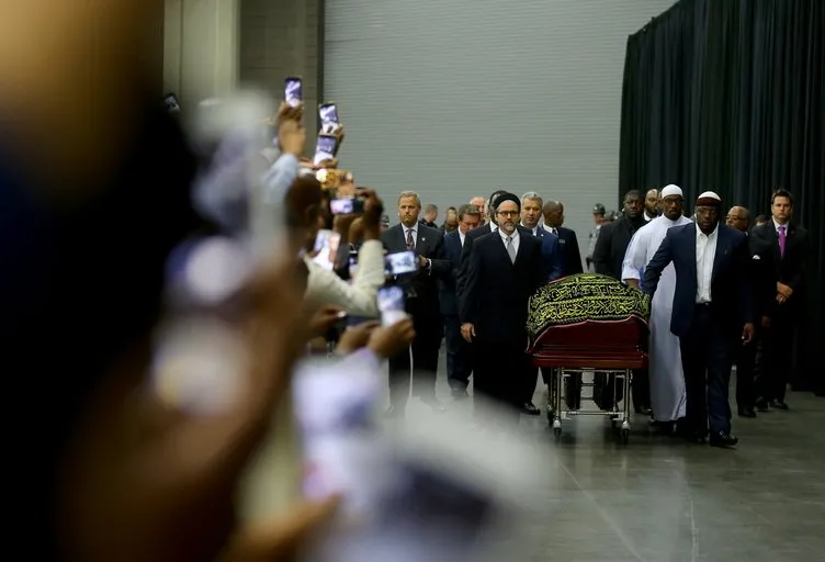 Cumhurbaşkanı Erdoğan Muhammed Ali’nin cenazesine katıldı