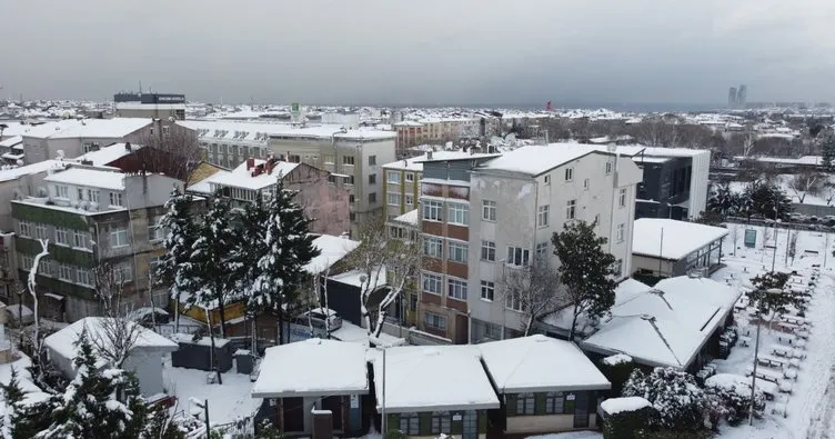 İstanbul’da kar!