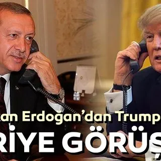 Son dakika: Başkan Erdoğan'dan Trump görüşmesine ilişkin açıklama
