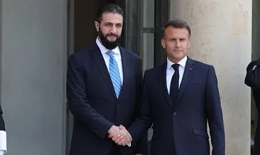 Fransa Suriye hattında diplomasi trafiği: Şara ve Macron Paris’te buluştu