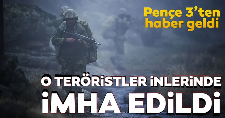 Komandolar o teröristleri inlerinde bastı