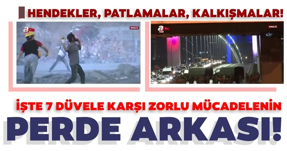 A Haber ihanetin dünü ve bugününü analiz etti: İşte FETÖ-PKK-DEAŞ-DHKP-C'nin Türkiye'ye verdiği zararlar