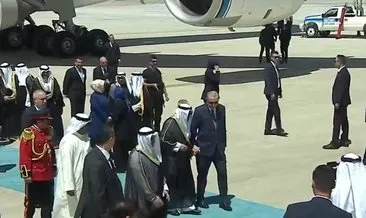 Son dakika | Kuveyt Emiri Ankara’da: Başkan Erdoğan karşıladı
