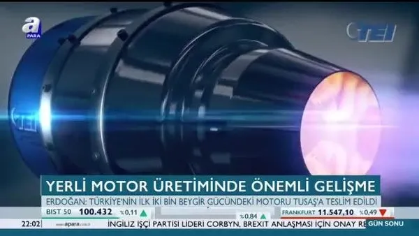 Yerli motor üretiminde önemli gelişme