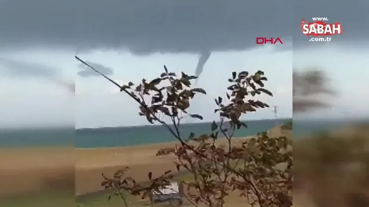 Hatay'da aynı anda 3 hortum oluştu | Video