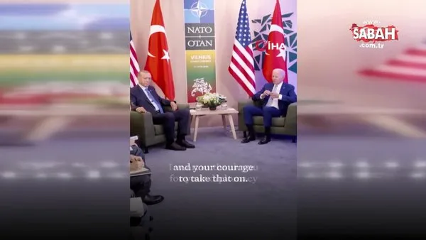 Biden'dan Başkan Erdoğan'a teşekkür | Video