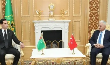 Binali Yıldırım Türkmenistan Devlet Başkanı Berdimuhamedov ile görüştü #istanbul