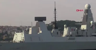 SON DAKİKA: Rusya’nın Kardeniz’de ateş açtığını İngiliz savaş gemisi HMS Defender İstanbul’da!