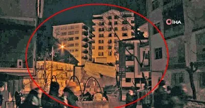 SON DAKİKA: Ankara’daki istinat duvarı dehşetinin görüntüleri ortaya çıktı! Çökme anı kamerada... 21 bina boşaltıldı