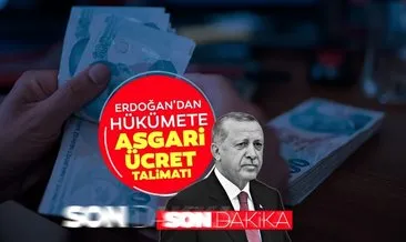 ASGARİ ÜCRET SON DAKİKA: TİSK ve hükümetten peş peşe açıklama! Başkan Erdoğan’dan asgari ücret 2023 için talimat