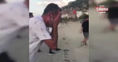 Boğuldu sandığı oğlunu gözyaşlarıyla böyle kucakladı | Video