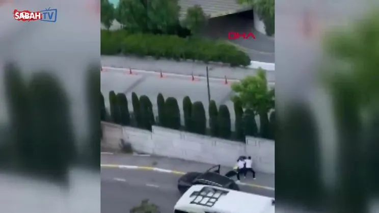 Avcılar’da tekmeli yumruklu trafik kavgası kamerada | Video