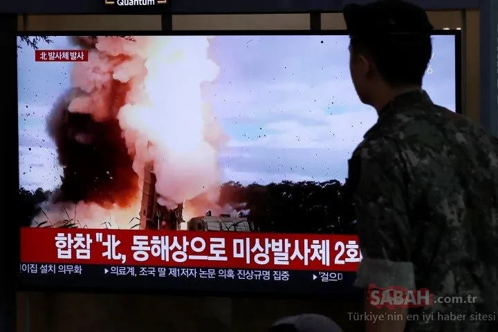 Kuzey Kore’den ortalığı karıştıracak hamle! 2 füze daha attı!