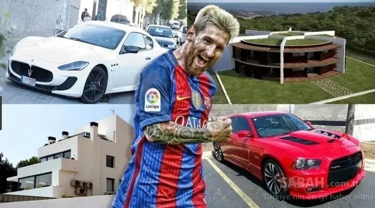 Messi’nin garajını hiç merak ettiniz mi?