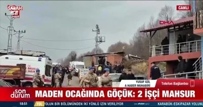 Maden ocağında göçük: 2 işçi mahsur