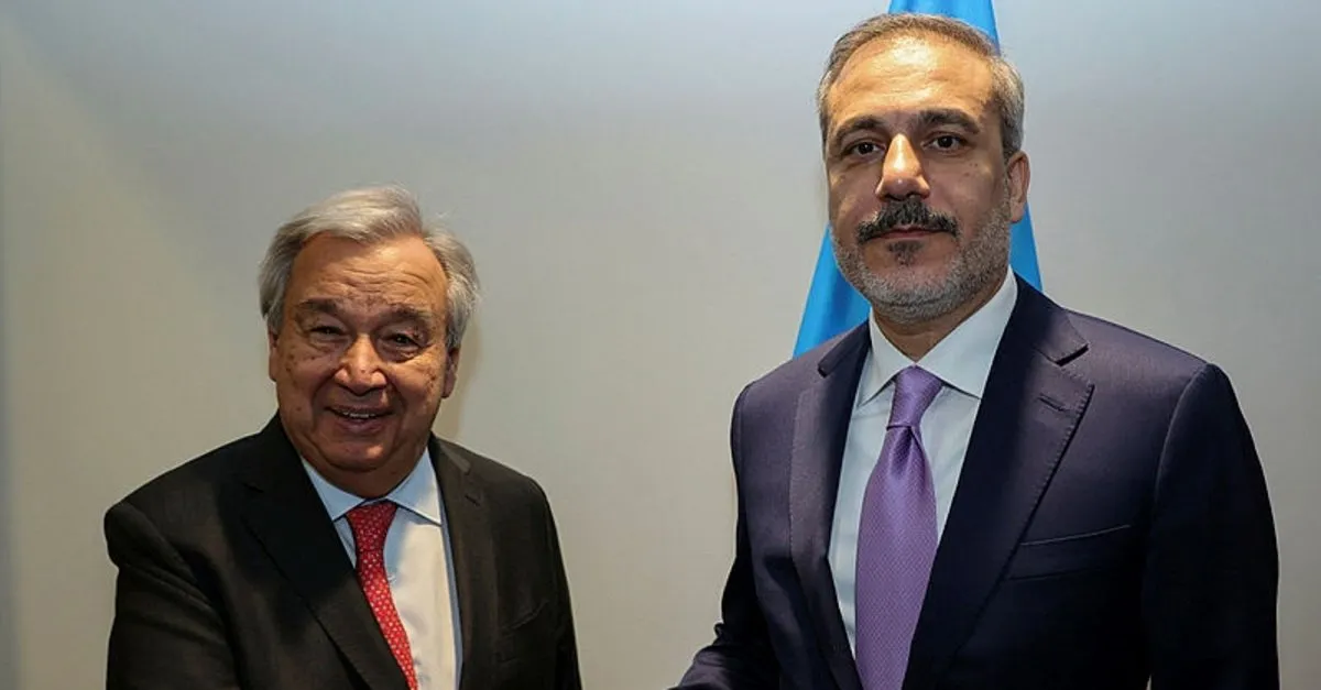Bakan Fidan'dan New York'da diplomasi trafiği