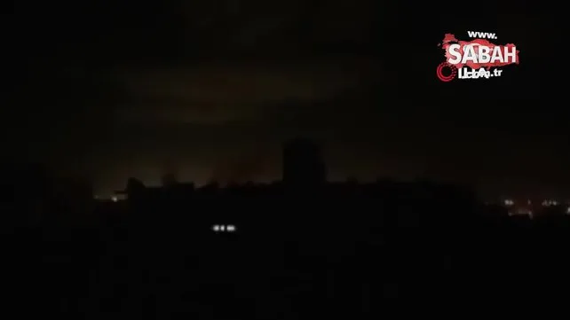 İsrail güçleri Gazze'yi hava saldırısıyla vurdu | Video