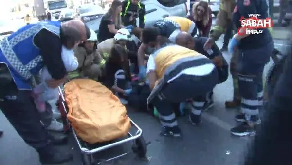 Halkalı'da kaza: Çok sayıda yaralı var