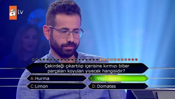 Kim Milyoner Olmak İster? 651. bölüm soruları ve cevapları
