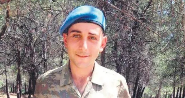 Kaza şehidi askere veda