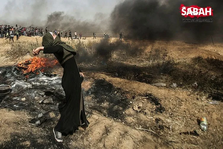 İsrail askerlerinden Filistinlilere sert müdahale: 1 şehit, 968 yaralı