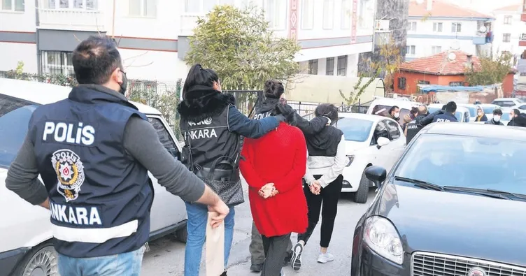 Zehir tacirlerine şafak baskını