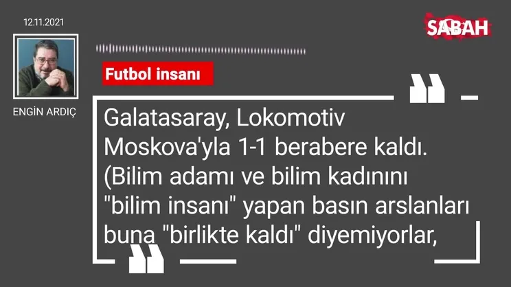 Engin Ardıç | Futbol insanı