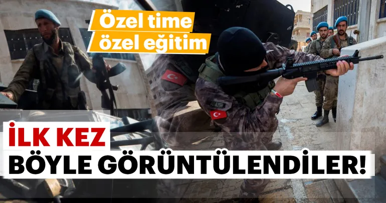 Afrin polisinin özel timine özel eğitim
