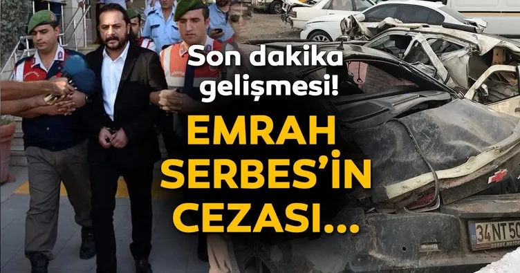 Son dakika haberi: Emrah Serbes’e Yargıtay’dan şok! Emrah Serbes’in cezası...