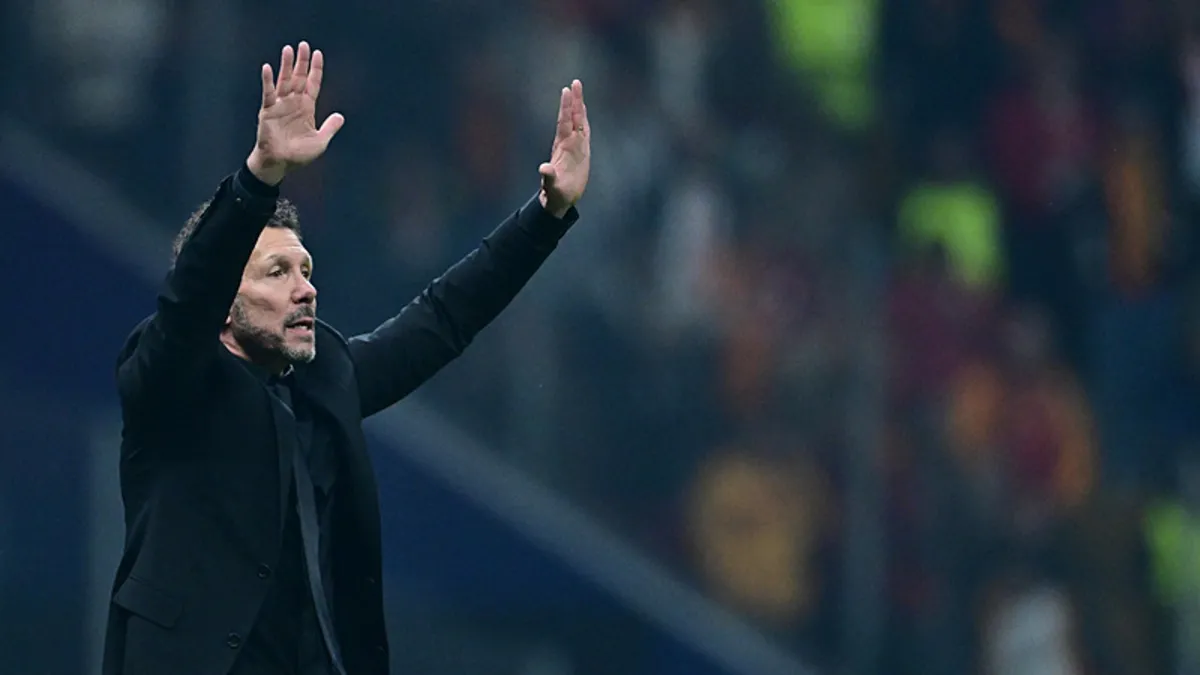 Diego Simeone: İzlemesi keyifli bir maç oldu Diego Simeone: İzlemesi keyifli bir maç oldu