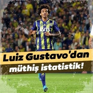 Fenerbahçe'de Luiz Gustavo'dan müthiş istatistik