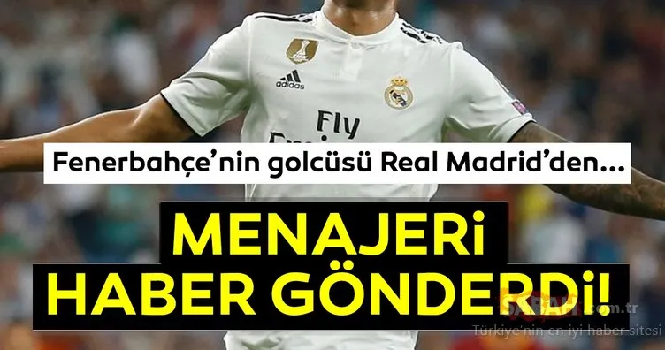 Son dakika Fenerbahçe transfer haberleri: Yeni golcü Real Madrid’den gelecek!