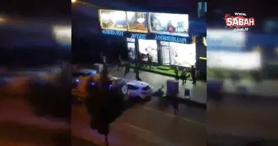 Erzurum’da iki düğün sonrası silahlı bıçaklı kavga | Video