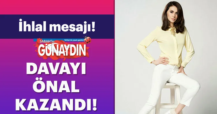 Ayşe Hatun Önal tehdit davasını kazandı
