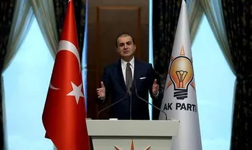 AK Parti Sözcüsü Ömer Çelik’ten Ankara Barosu’na tepki: Tam bir faşist kafanın zihniyetidir