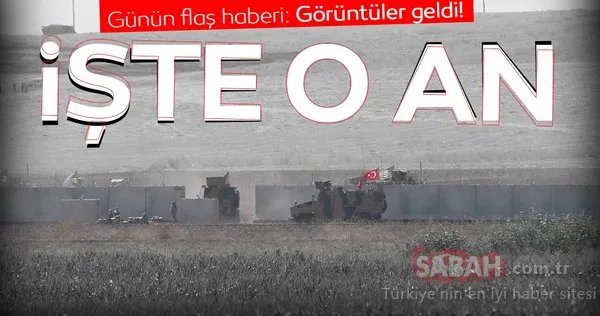 TSK'nın Fırat'ın doğusuna girişi böyle görüntülendi
