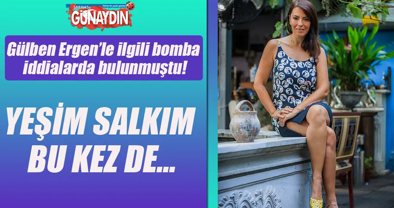 Yeşim Salkım bu kez de…