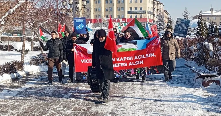 Gazze için vicdan nöbeti