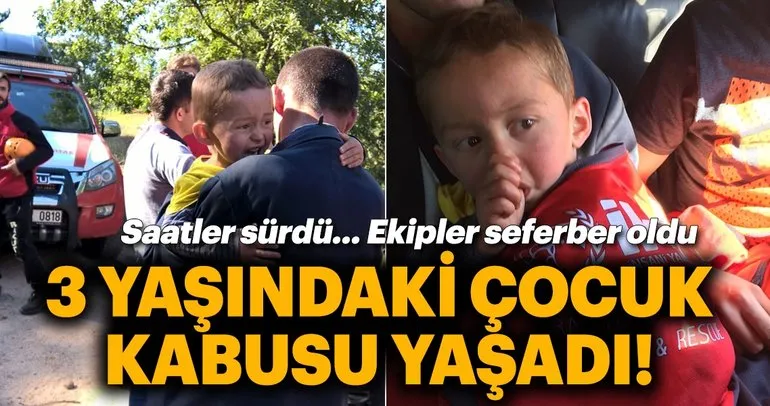 Bursa’da bebek firarda: Kaybolunca geceyi ormanda tek başına geçirdi