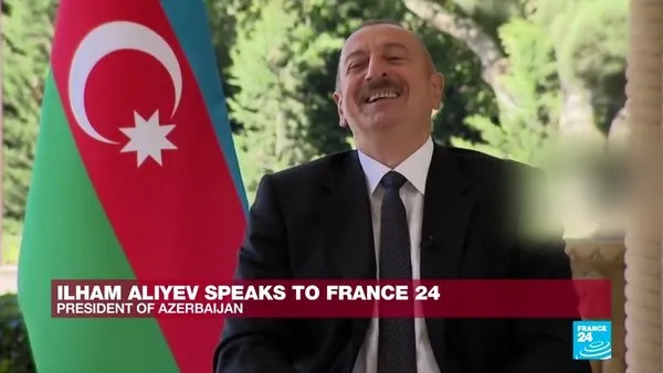 Fransız sunucunun Türk SiHA'ları sorusu İlham Aliyev'i güldürdü | Video