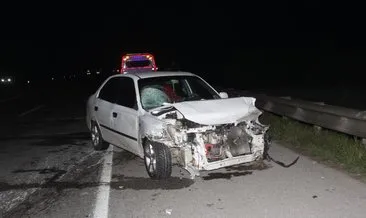 Samsun’da yaşlı çifte otomobil çarptı: 1 ölü, 1 yaralı
