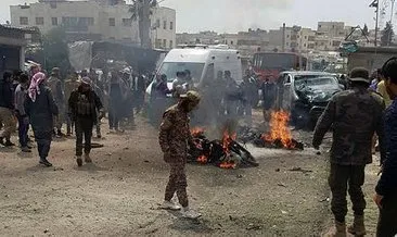 Azez’de otogarda bomba yüklü araçla saldırı: 17 yaralı