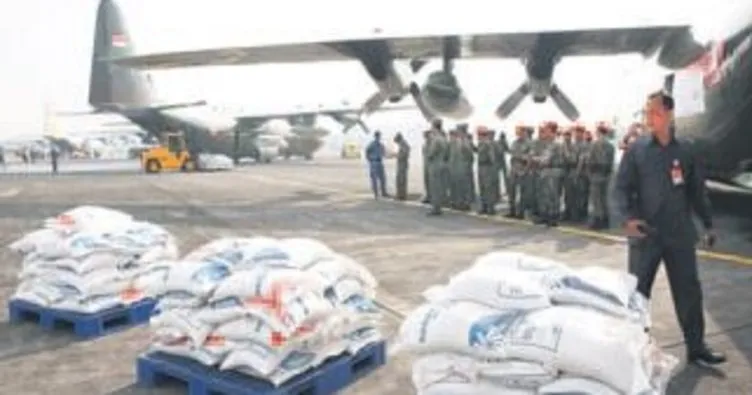 Endonezya’dan 34 ton yardım